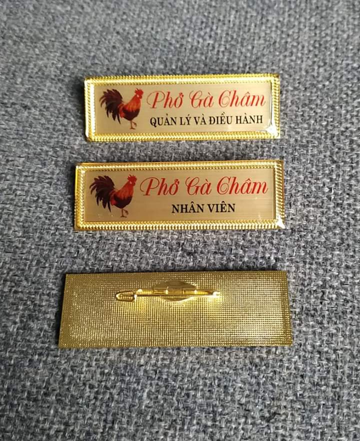 Biển tên đồng 01