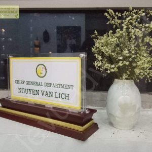 Biển chức danh 01
