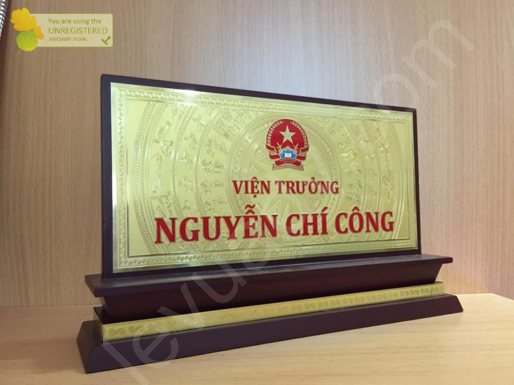 Biển chức danh 07