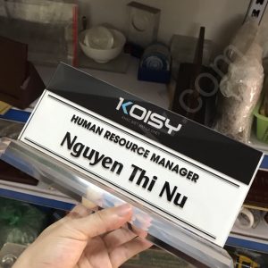 Biển chức danh 06