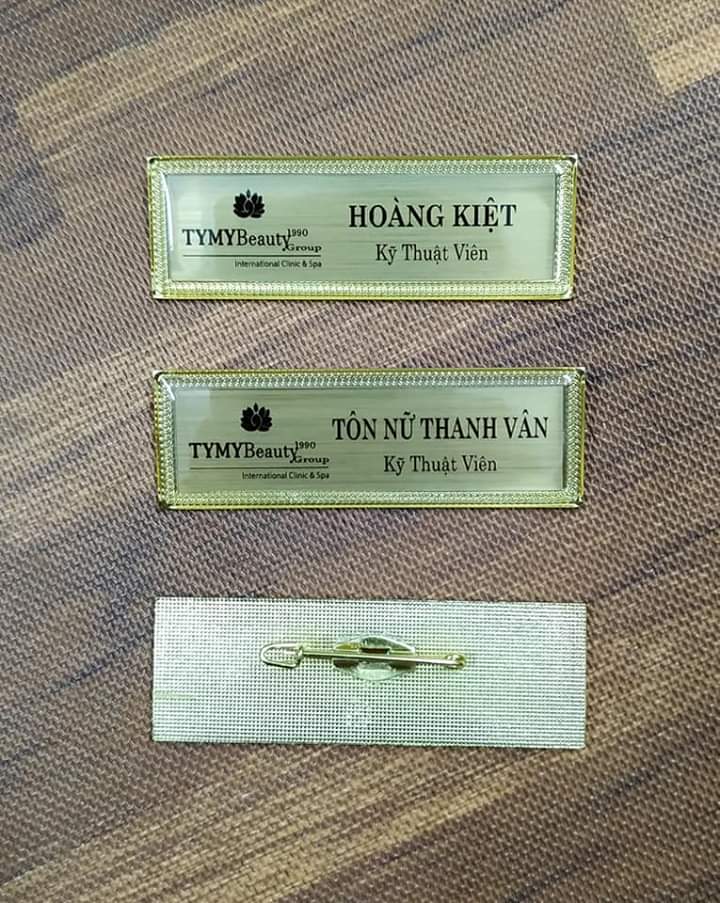 Biển tên đồng 02